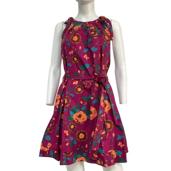 Ulla Johnson Printed Ruby Flora Brienne Dress Size 4 - Picture 2 of 5